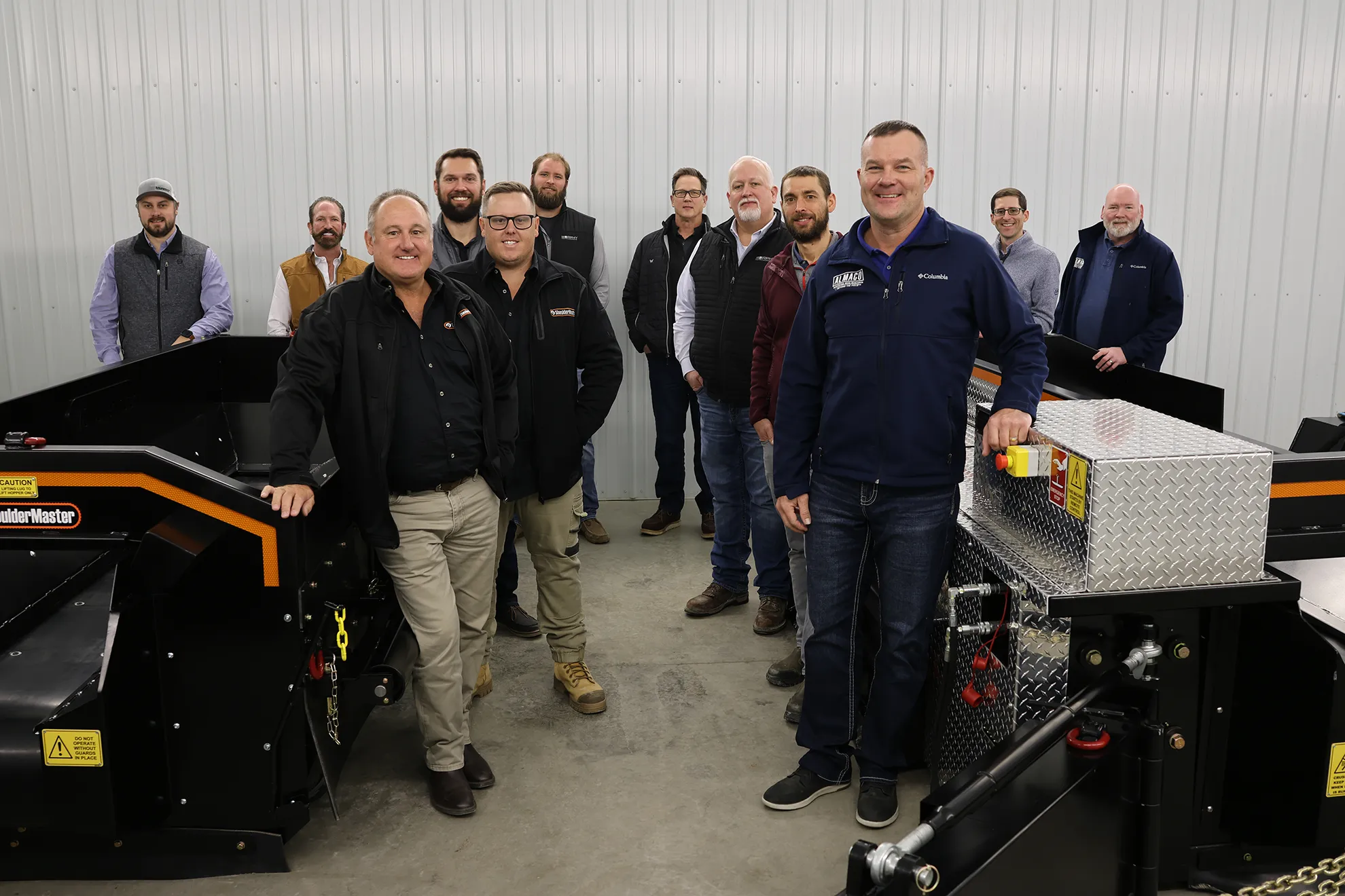 Group of ALMACO and ShoulderMaster employees